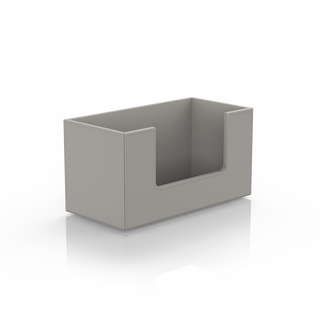 TAZA DE CEPILLO BLANCA MODO