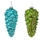 PINHA DE VIDRO VERDE