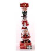 CANDELABRO COM PAI NATAL