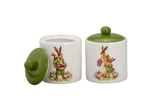 OLLA CON TAPA CON CONEJOS SET 2