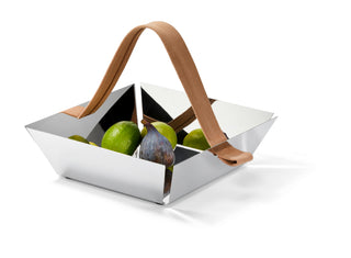 TAVOLA, FRUTERA DE ACERO INOXIDABLE PULIDO
