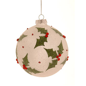 BOLA VIDRO C/AZEVINHO