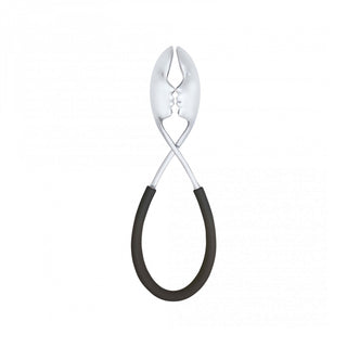 PINÇA PARA SALADA KISS PRETA CROMADA