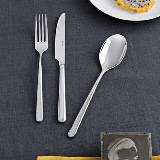 LINEAR STEEL CUTLERY SET 60 PIECES