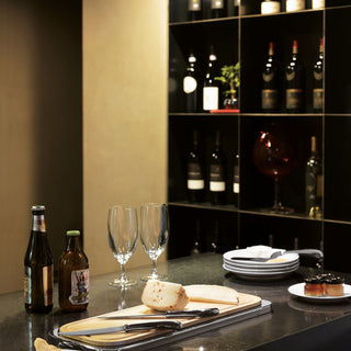 TABUA CORTE EM AÇO E MADEIRA LINEAR