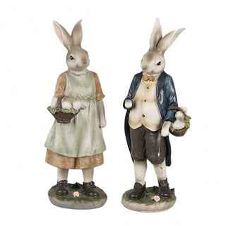 CONEJO DECORATIVO 9*8*25CM
