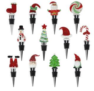 ROLHA NATAL VIDRO/METAL DECOR. SORTIDOS