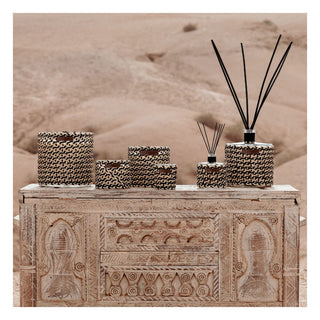 VELA RAPHIA CUIR MINA NOIR S / NARGUILE