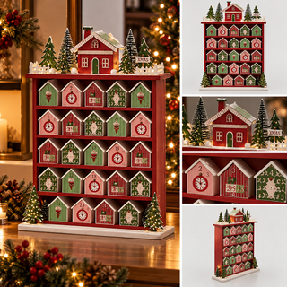 DECORAÇÃO CALENDÁRIO CASAS H38