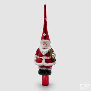 PAI NATAL VIDRO PARA ÁRVORE DE NATAL