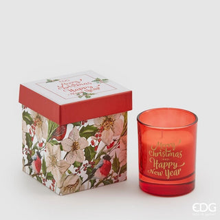 VELA C/VIDRO E CAIXA DE MÚSICA