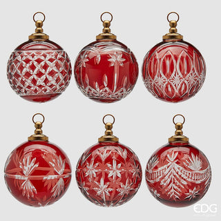 BOLA DE NATAL VERMELHA