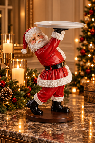PAI NATAL 69CM COM TABULEIRO