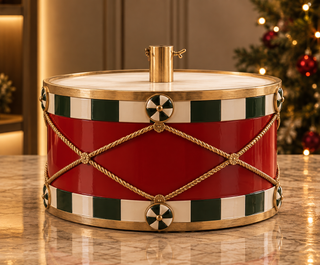 BASE TAMBOR VERMELHO PARA PINHEIRO