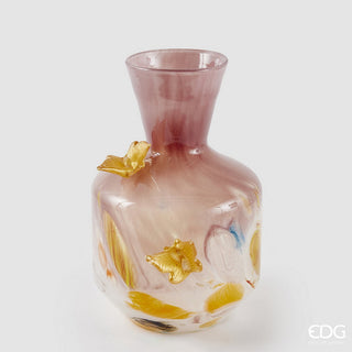 JARRA ROSA BORBOLETAS