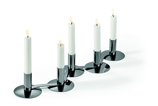 PORTA VELAS QUINTETT REVERSÍVEL