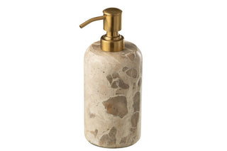 DISPENSADOR DE SABÃO MARMORE BEIGE