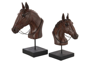CABEÇA DE CAVALO CASTANHO