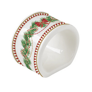 CONJUNTO 4 ARGOLAS GUARDANAPO MAGIE DE NOEL