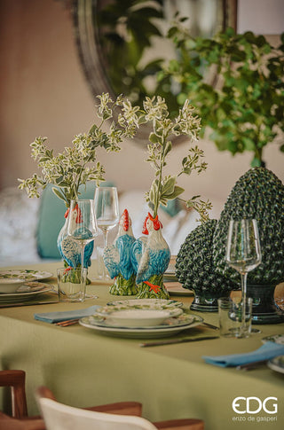 PINHA VERDE DECORATIVA