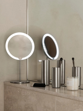 TAZA DE CEPILLO BLANCA MODO