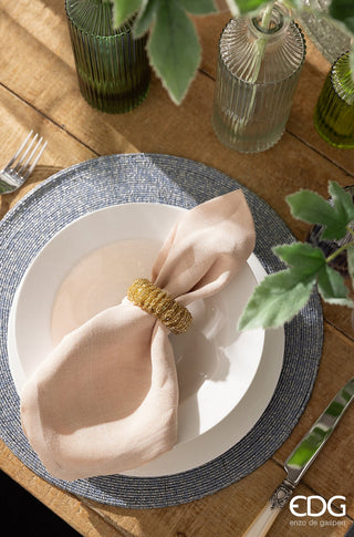 PORTA GUARDANAPOS PERLINE REDONDO