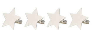 CONJUNTO 4 PORTAS GUARDANAPOS ESTRELA