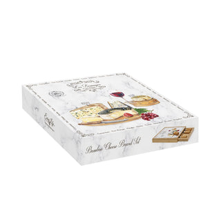 TABLA DE QUESOS DE BAMBÚ CON CUCHILLOS