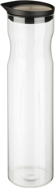 BOTELLA DE VIDRIO D8CM H25 1 LITRO