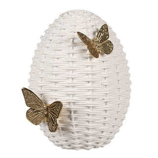 HUEVO DECORATIVO 15X18X20CM