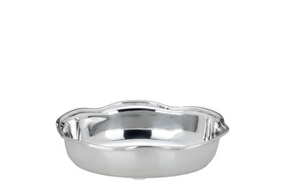 TAÇA OVAL POLIDA 20CM