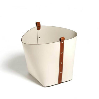 CESTA DE HUEVOS GRANDE H39 TIRAS ANTIBES BLANCAS