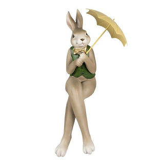 CONEJO DECORATIVO 22X18X43CM