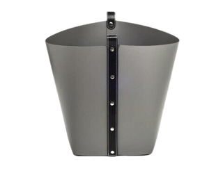 CESTA DE HUEVOS GRANDE H39 ANTIBES TIRAS TAUPE