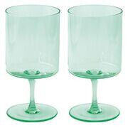 CONJUNTO DE 2 COPOS VINHO RAINBOW GREEN