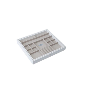 EXTENSORES DE MEDIOS APILADORES. BLANCO