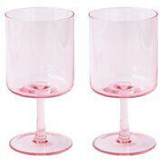 CONJUNTO DE 2 COPOS VINHO RAINBOW PINK