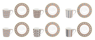 SET DE 6 TAZAS 100ML GEOETHNIC