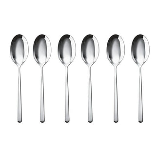 CONJUNTO 6 COLHERES SOBREMESA LINEAR