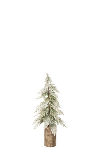 ARVORE NATAL COM NEVE PEQUENA (18x18x55cm)