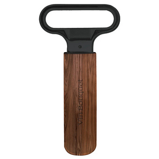 Saca-rolhas Butler Preto mate + madeira de nog