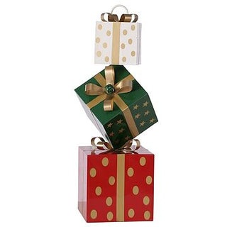 CAIXAS PRESENTE DECOR EM METAL 88CM