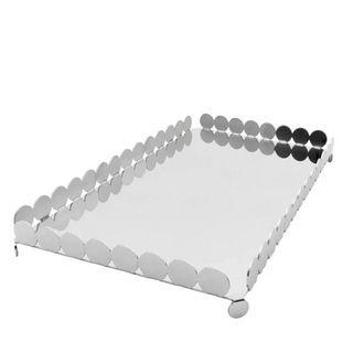 TABULEIRO RECT. NANNA GRANDE AÇO INOX